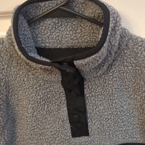 CARHARTT RELAXED FIT FLEECE SNAP FRONT PULLOVER - Picture 4 of 10